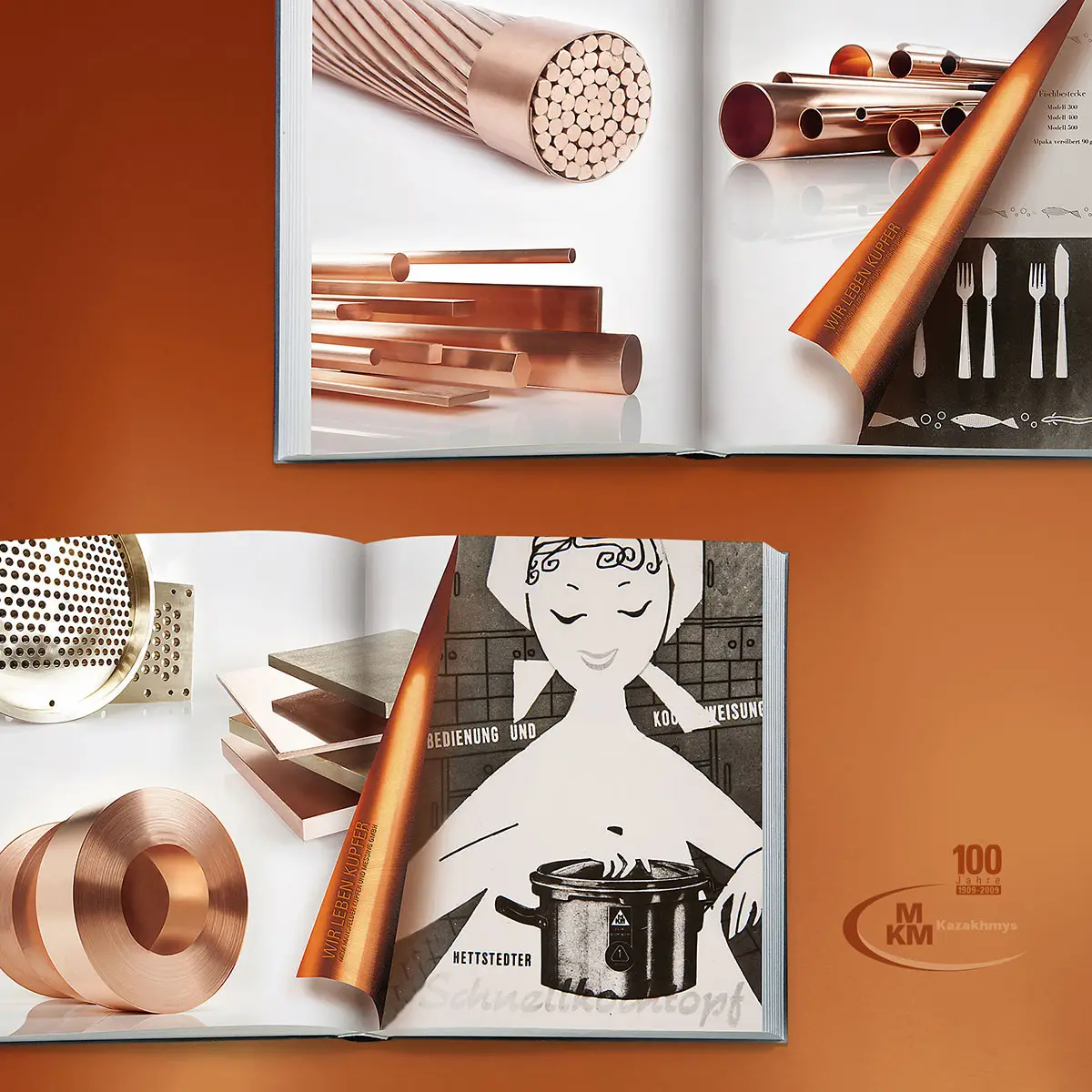 MKM – Jubiläums-/Imagebroschüre »100 Jahre« Kupferprodukte