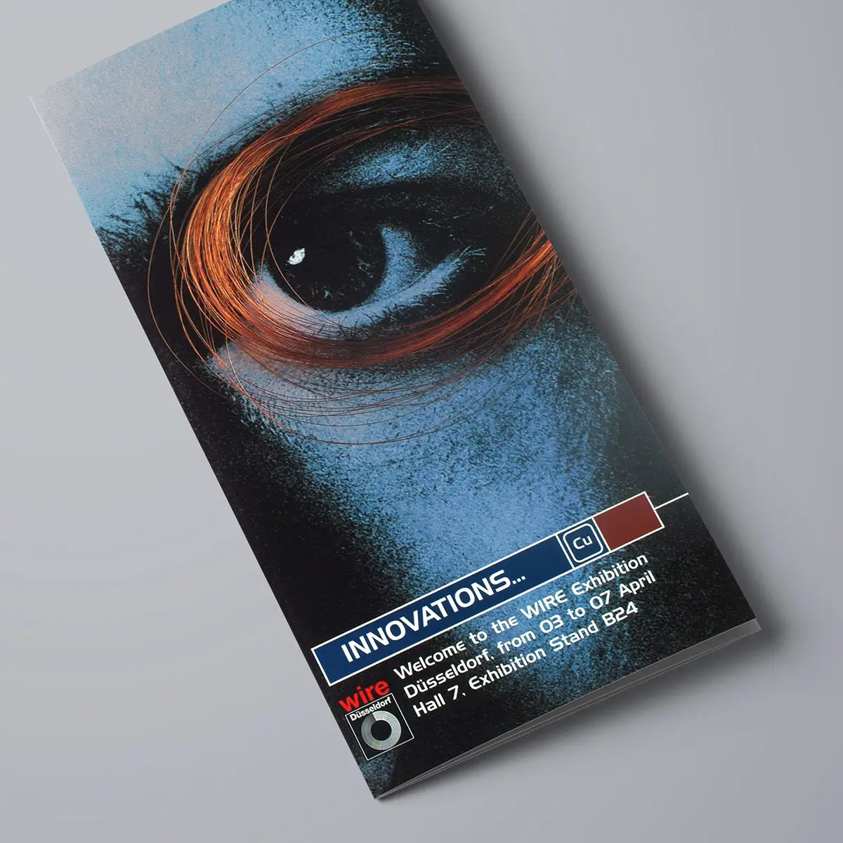 WIRE Düsseldorf – Messeflyer (Halle/Standangaben)