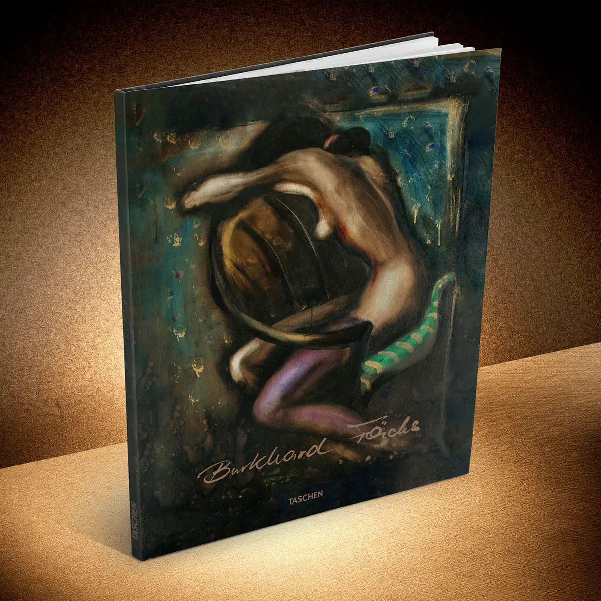 Hochwertiges Kunstbuch – Cover/Einbandgestaltung (TASCHEN-Qualität).