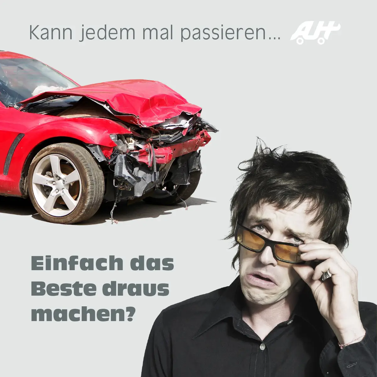 Flipbook Titel – Unfallhilfe: Frontschaden & Claim »Kann jedem mal passieren …«